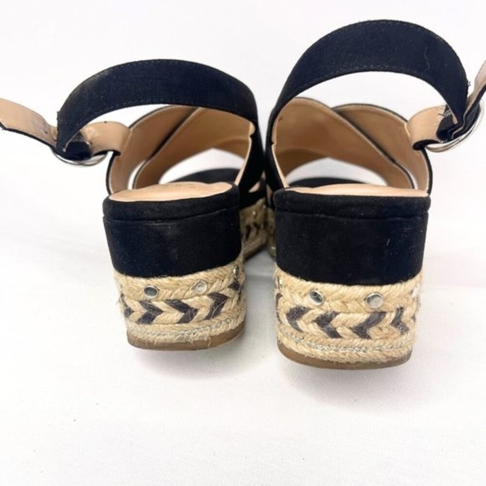 Women's Wedge Espadrille Platform Shoes | Sandals Size 8 - Picture 10 of 11